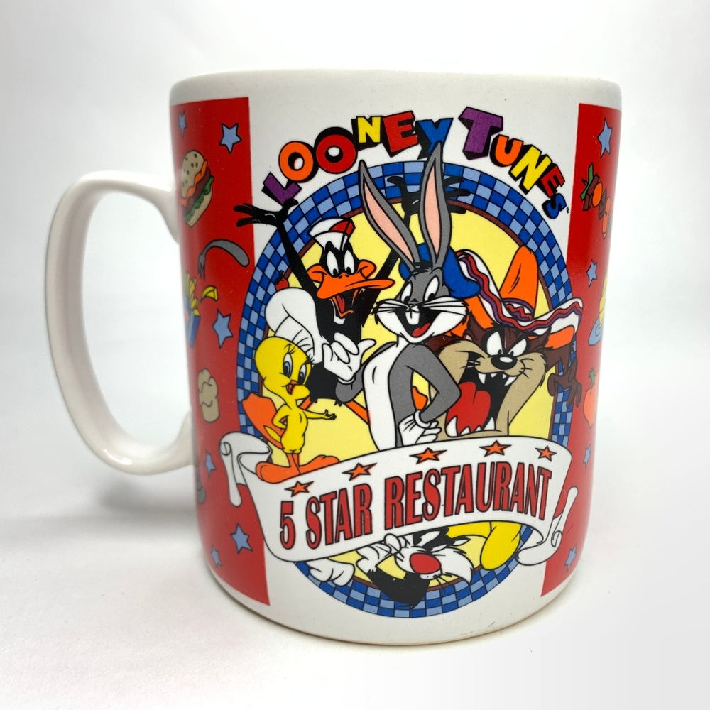 Looney Tunes 5 Star Restaurant Warner Brothers Mug